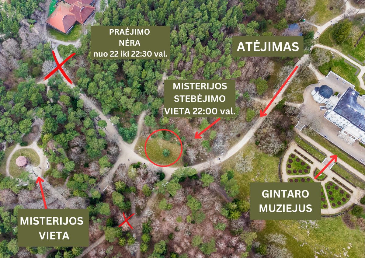 Apie Birutės kalno šviesų misteriją