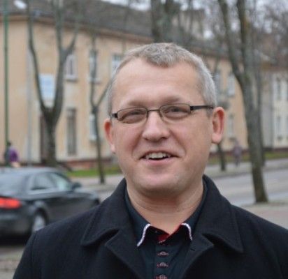 Buvęs PKU faktinis vadovas Evaldas Petrauskas, o dabar Kredito unijų narių gynimo asociacijos valdybos pirmininkas.