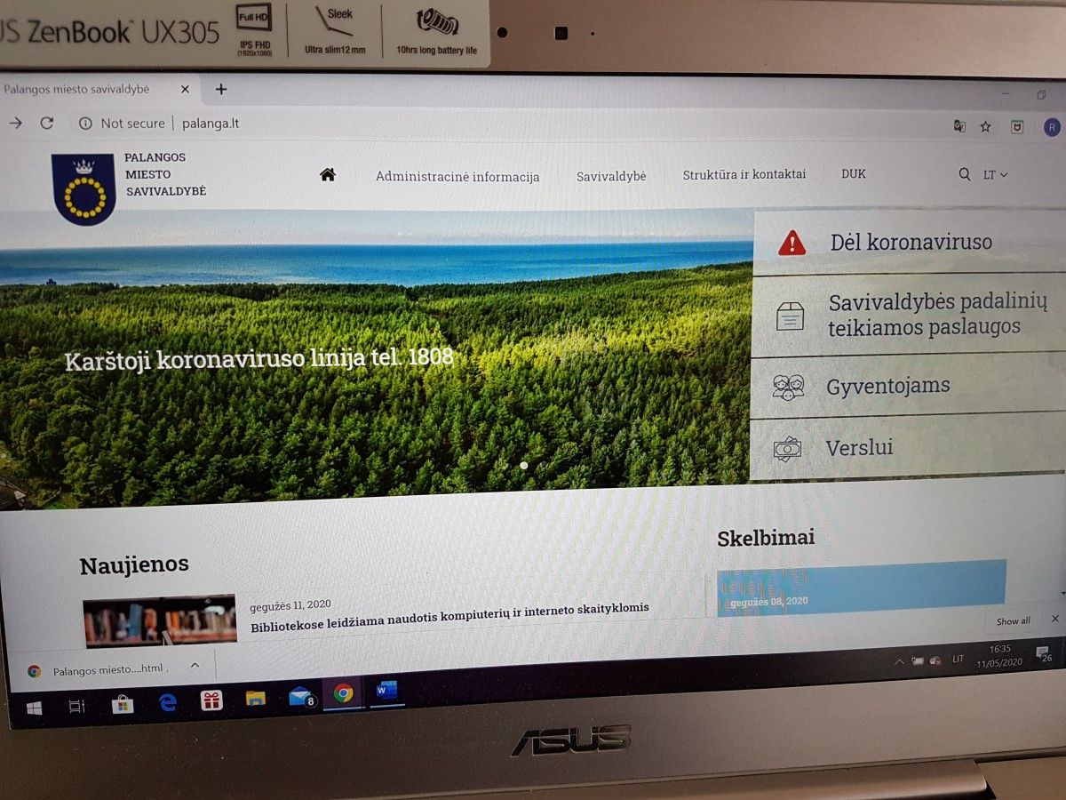 Savivaldybė www.palanga.lt atnaujinimui sumokėjo 12 093 eurų. IT ekspertai: "Tokia primityvi svetainė tegali kainuoti 3 000-5 000 eurų" (VISĄ STRAIPSNĮ SKAITYKITE PENKTADIENĮ "PALANGOS TILTAS")