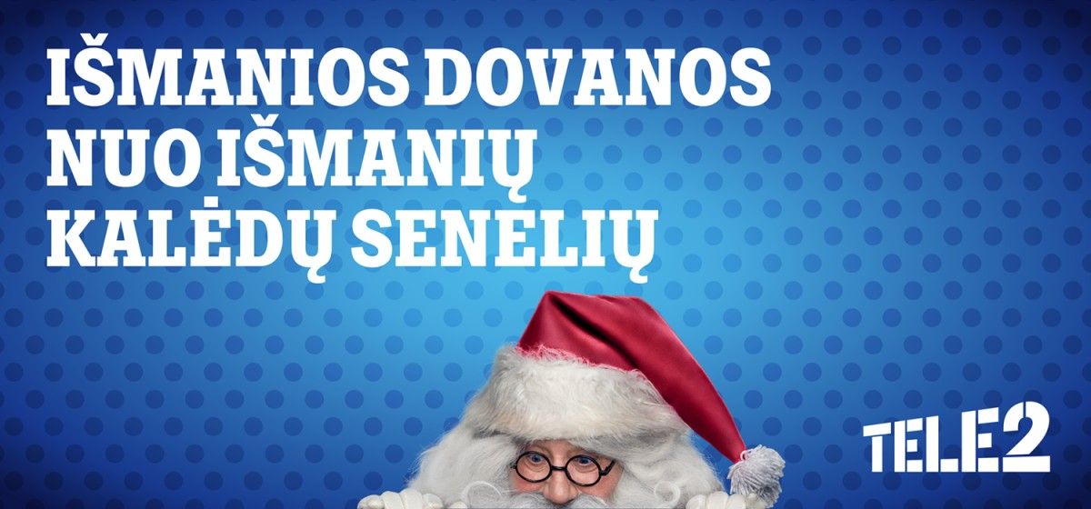 Šventinės „Tele2“ nuolaidos: išmanių kalėdinių dovanų gidas