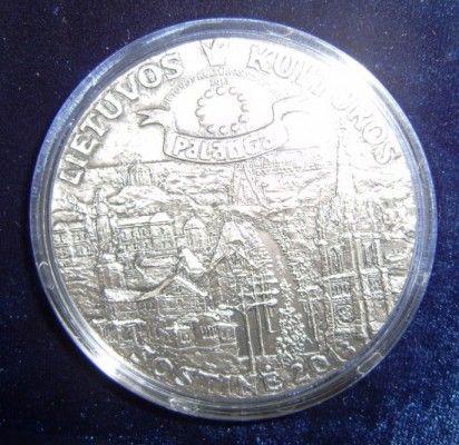 Palanga jau turi unikalų proginį medalį
