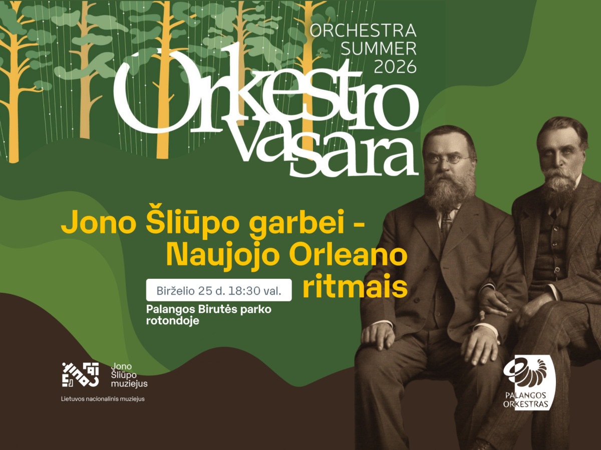 Orkestro vasara 2026: Jono Šliūpo garbei - Naujojo Orleano ritmais