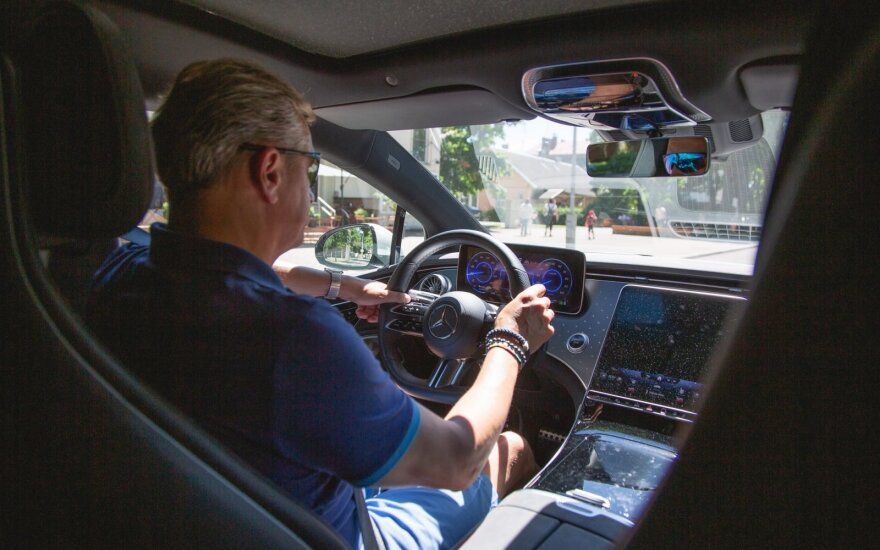 Vitoldo Miliaus kelionė su Mercedes-Benz EQS 450+