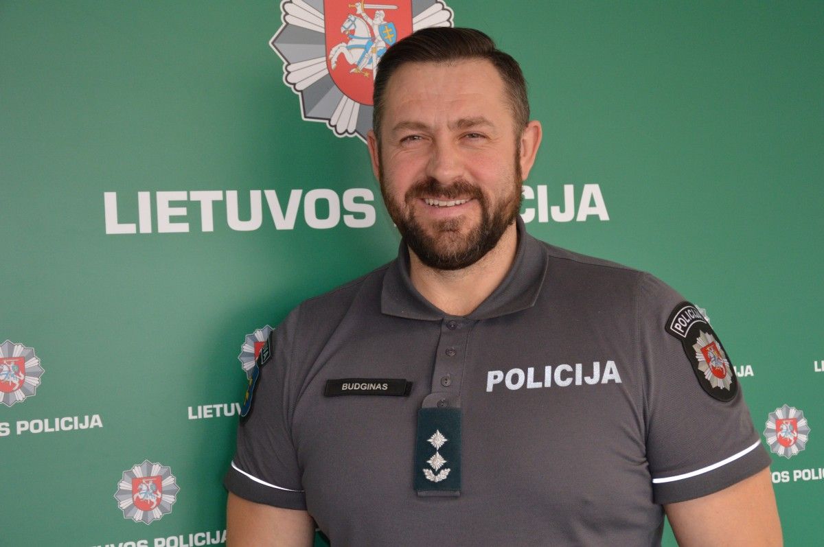 Palangos PK viršininkas Algirdas Budginas: „Nusikaltimų Palangoje mažėja“