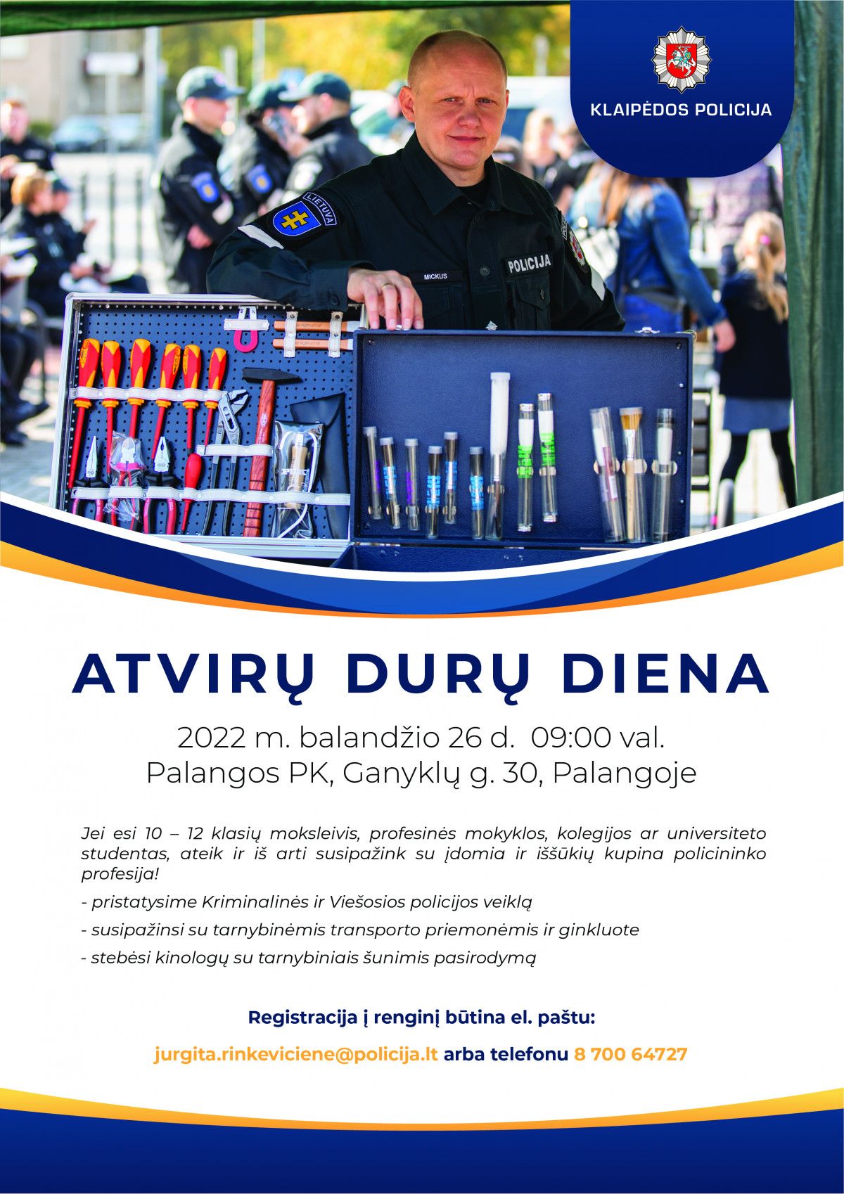 Atvirų durų diena Palangos PK