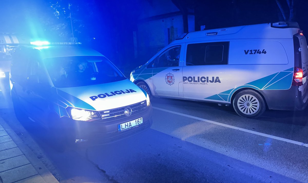Policija. FOTO: JAUNIUS MATONIS | DELFI