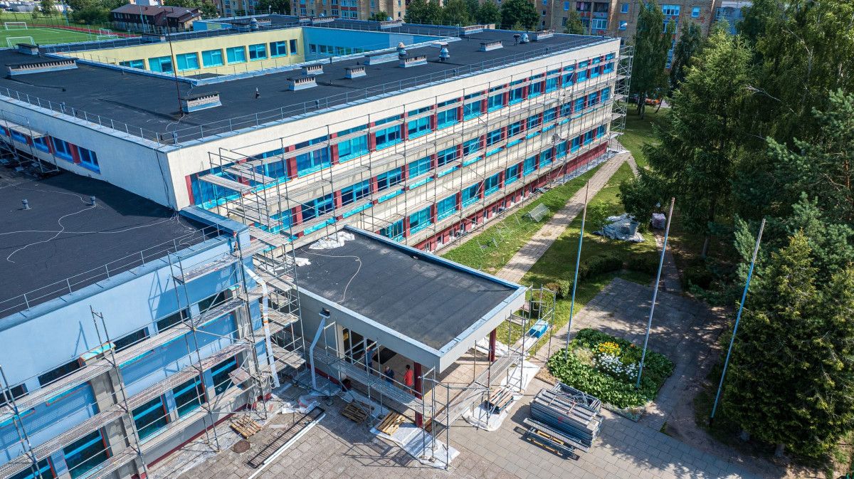 Rugsėjo 1-ąją „Baltijos“ moksleiviai grįš į pasikeitusią, šviesesnę mokyklą