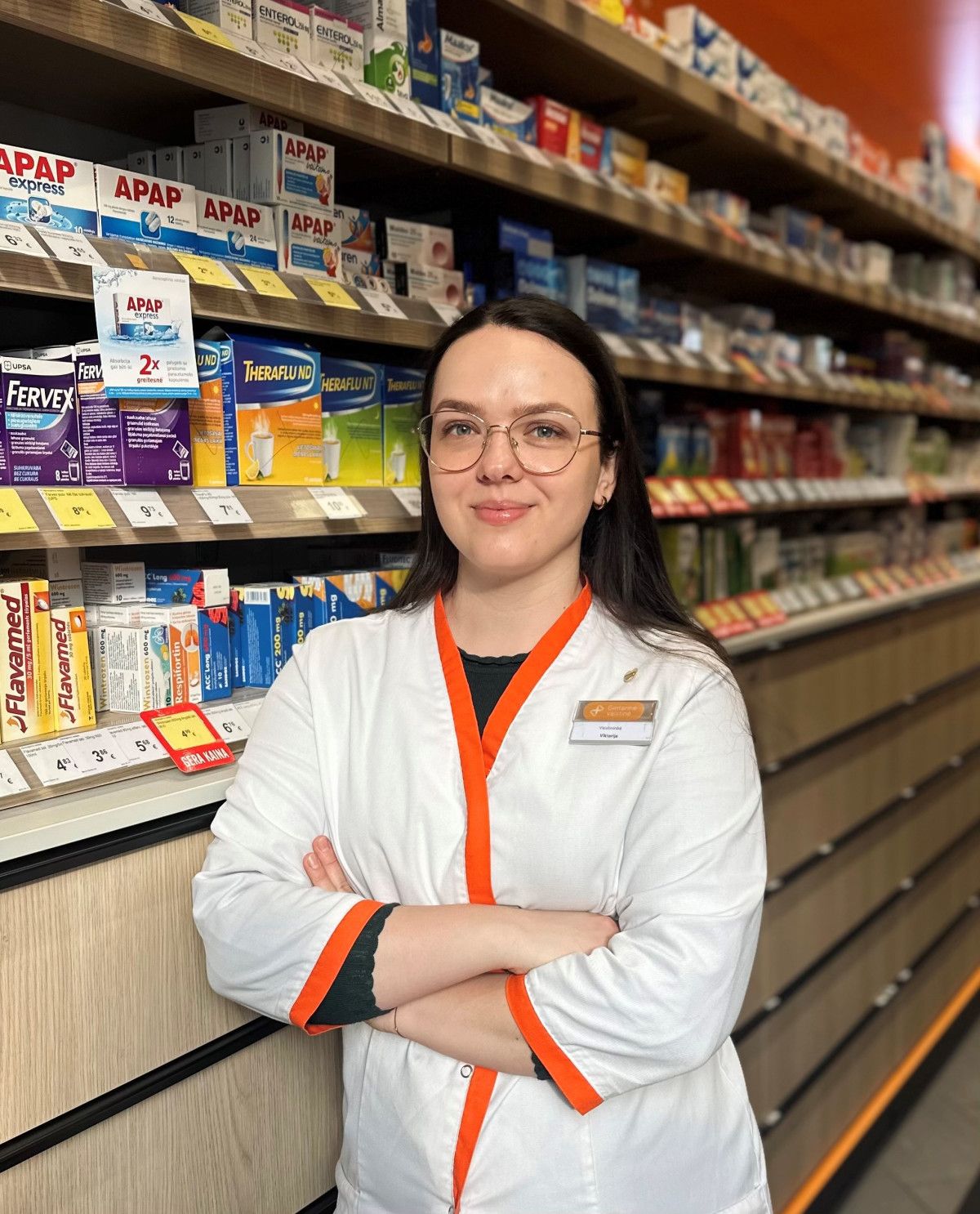 Gintarinės vaistinės vaistininkė Irena Viktorija Aukštikalnienė