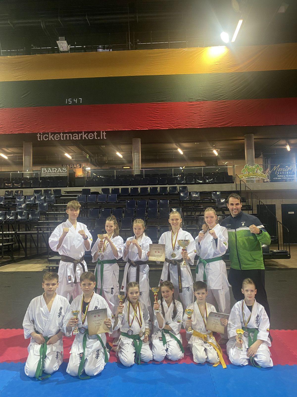 Shodaniečių pergalės Lietuvos kata čempionate ir iškovotas kelialapis į Europos čempionatą