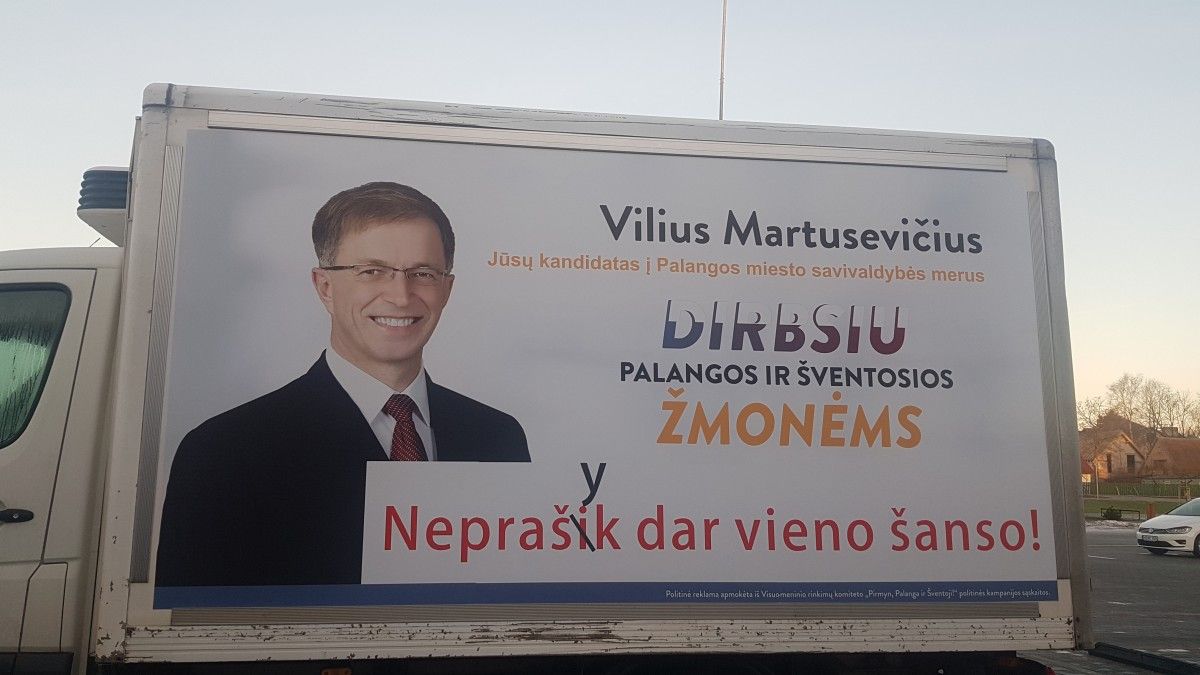 Kandidatas į Palangos merus kviečia „neprašikti“ (neprašyti) dar vieno šanso