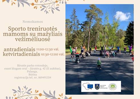 Kviečiame šeimas su mažyliais į nemokamus užsiėmimus