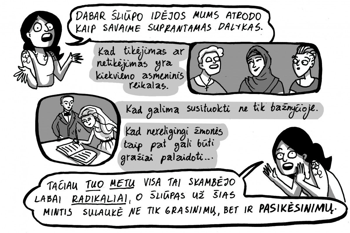 Apie Joną Šliūpą ir jo gyvenimą pasakojama komiksu: kokia asmenybė, toks ir žanras
