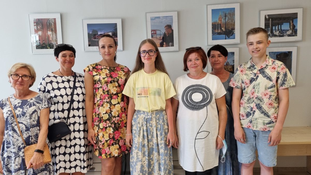 Bibliotekos interneto skaitykloje – Palangos senosios gimnazijos bendruomenės fotografijų paroda „Mano miestas“ (FOTO GALERIJA)
