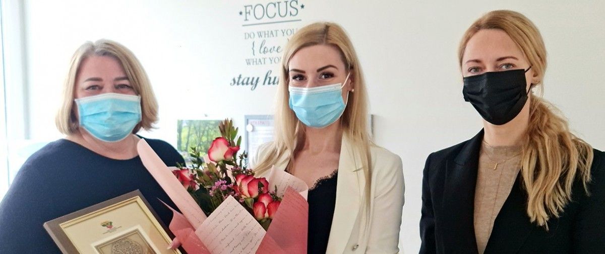 Agnė Leonavičiūtė – geriausia Palangos miesto savivaldybės visuomenės sveikatos biuro specialistė