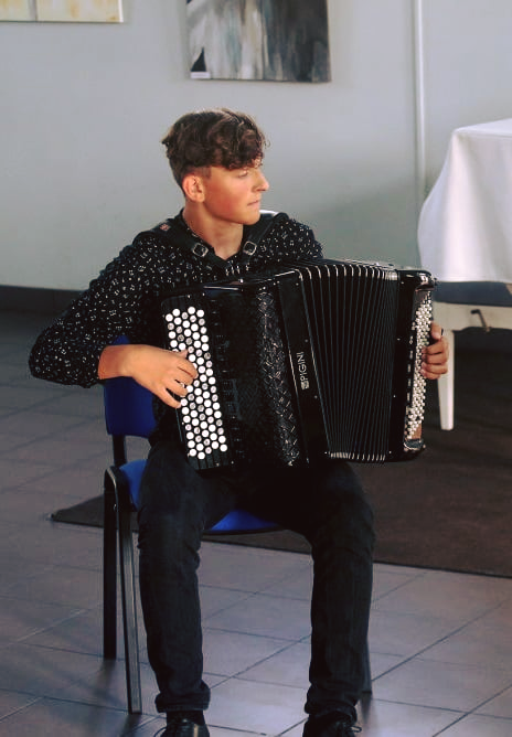 Palangos jaunasis talentas Mantas Leonardas Lizzi vienoje scenoje su Valstybiniu Vilniaus kvartetu