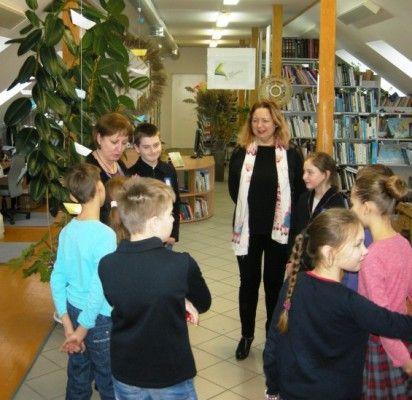 Bibliotekų metus Šventojoje užbaigė ketvirtokai