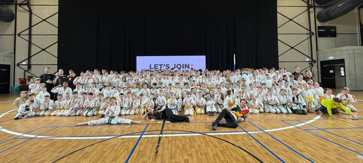 Karate mokyklos „Shodan“ auklėtinių pergalės dėl kilnaus tikslo „Let‘s Join The Fight Together 2026“ turnyre