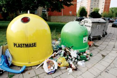Palanga poilsiautojus pasitiks šiukšlių jūra
