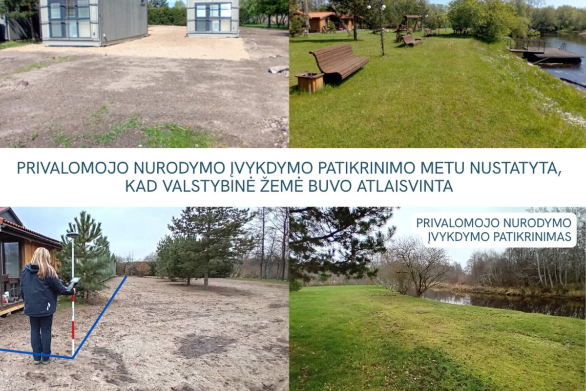 Atliks neplaninį patikrinimą dėl galimo pakartotinio valstybinės žemės užėmimo Palangoje
