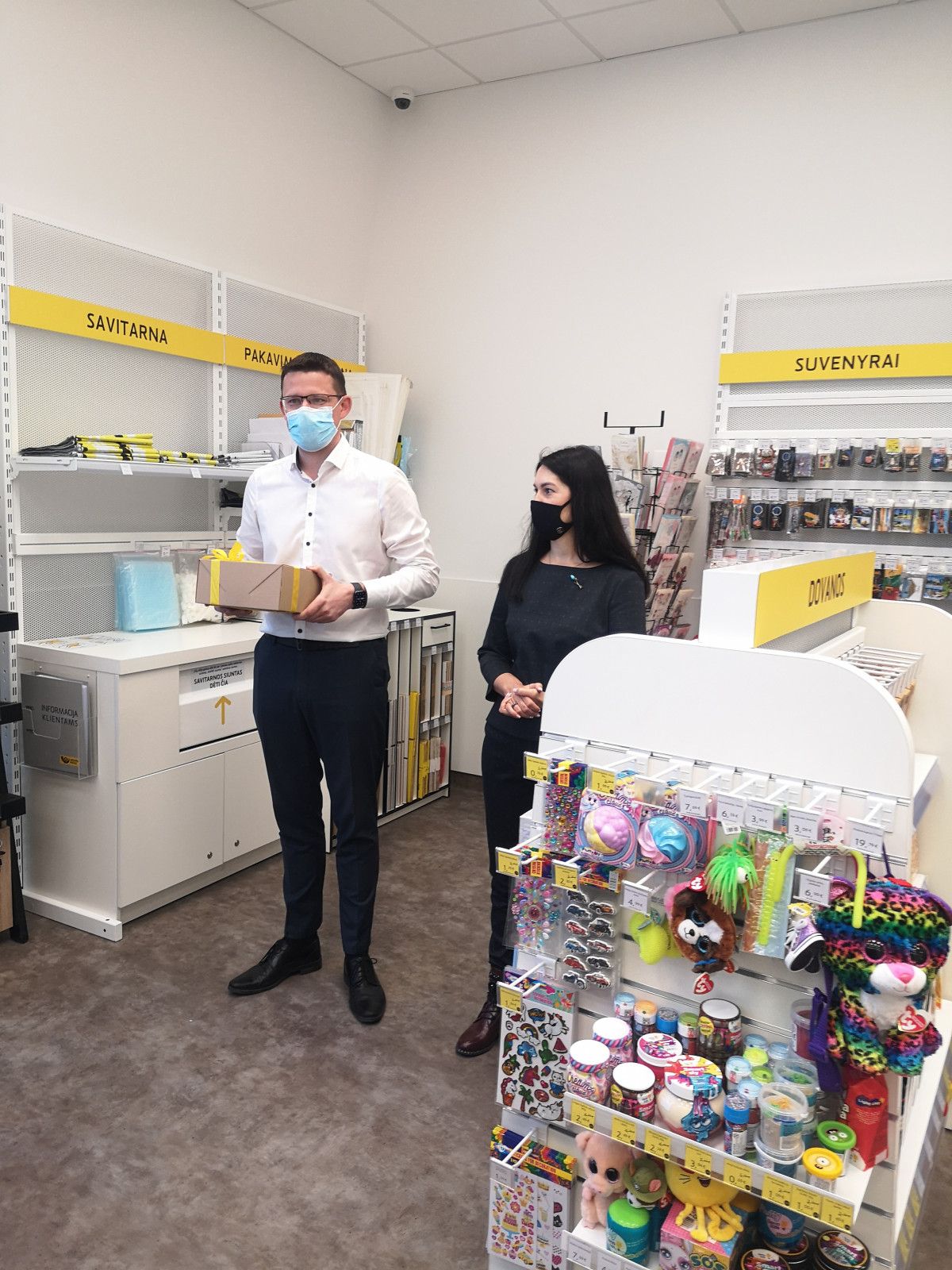 Duris atvėrė naujas Lietuvos pašto skyrius Palangoje (FOTO GALERIJA)