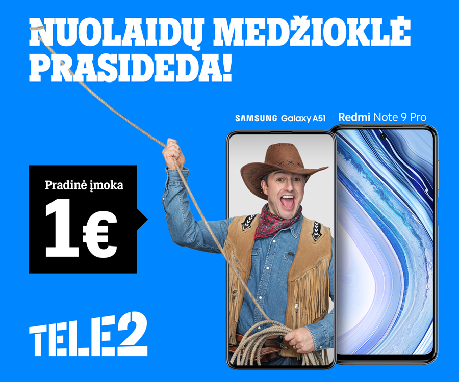 Laikas namuose su „Tele2“: išskirtiniai pasiūlymai namų internetui, telefonams ir televizoriams