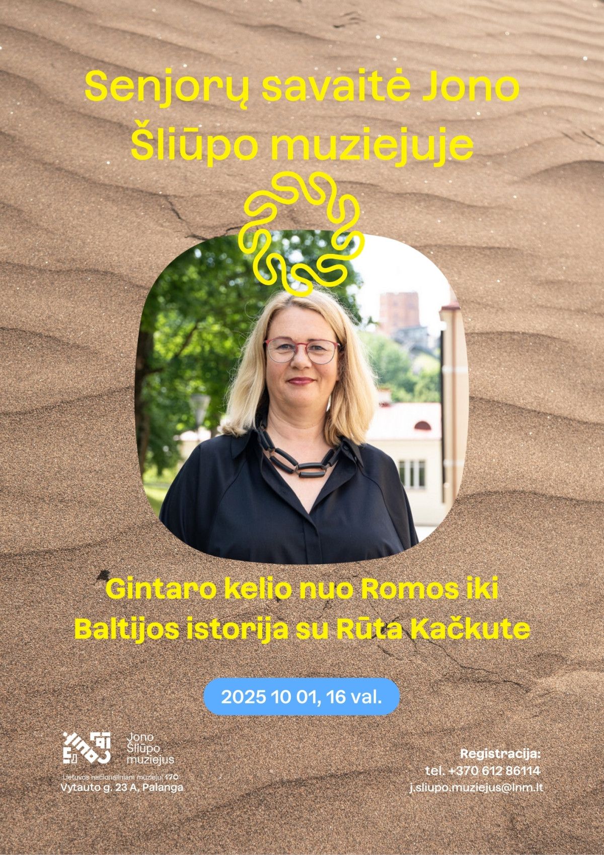 Gintaro kelio nuo Romos iki Baltijos istorija su Rūta Kačkute | Senjorų savaitė