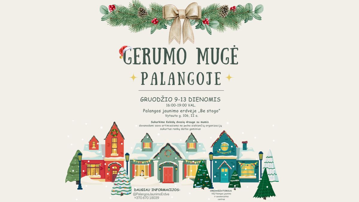 Kviečia į Gerumo mugę