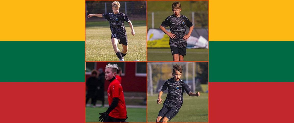 Į Lietuvos futbolo U-14 vaikinų rinktinę pakviesti net 4 Palangos FK „Gintaro“ auklėtiniai