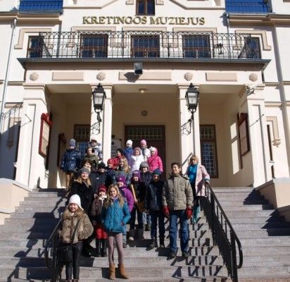 Moksleivių klubo narių išvyka į Kretingą