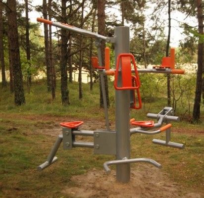 Palangos sveikatingumo take „Labrytys“ jau įrengti pirmieji treniruokliai