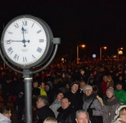 Palangos rusakalbiai svečiai šurmuliavo per stačiatikių Kalėdas