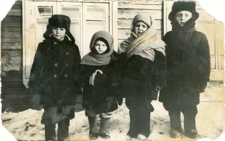 Vaikai tremtyje 1958 m.