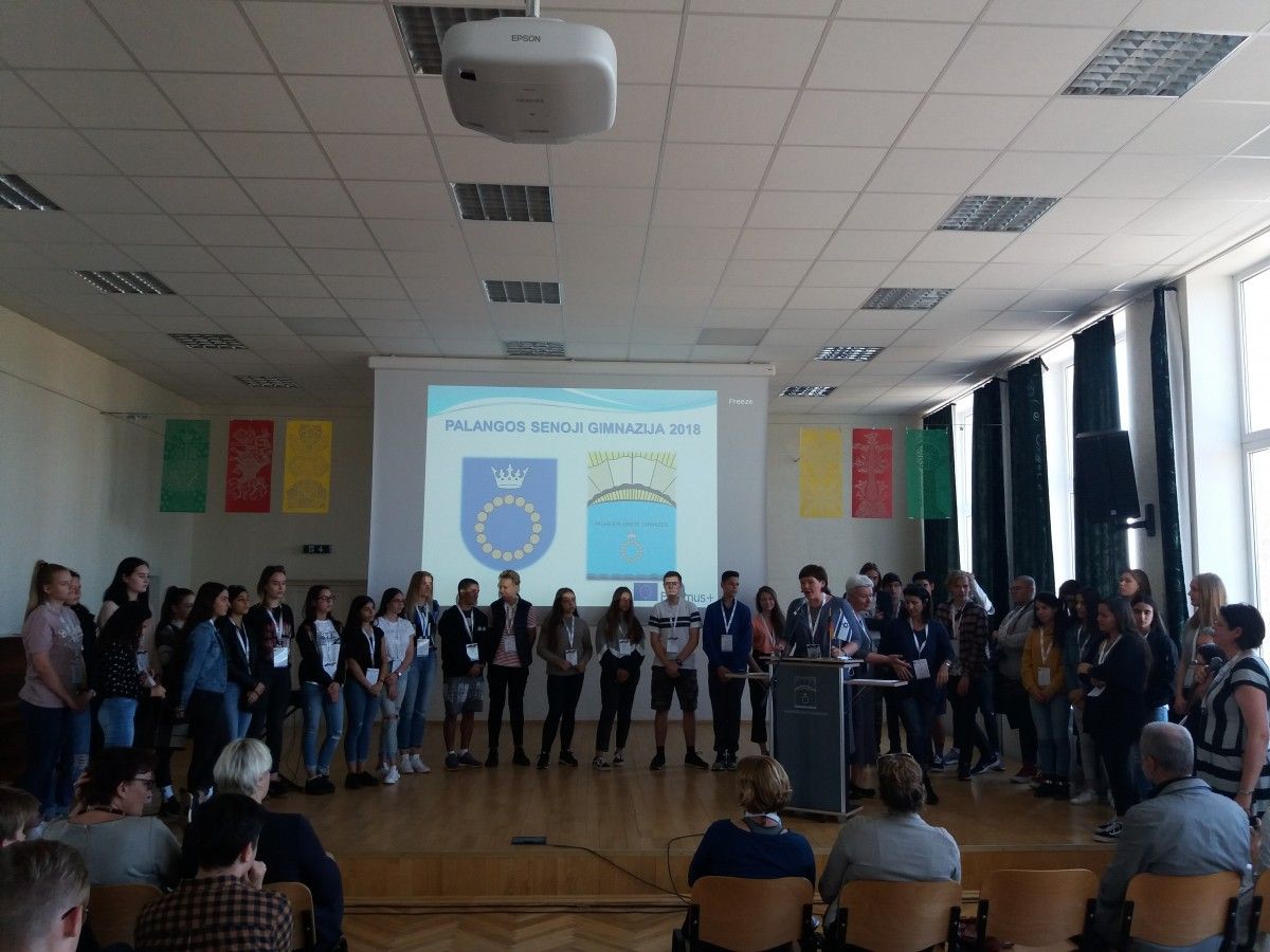 Palangoje svečiuojasi miesto-partnerio iš Izraelio kurorto Eilato mokiniai