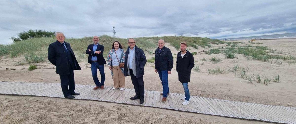 Šventosios jūrų uosto bei žuvininkystės plėtra domėjosi svečiai iš Briuselio