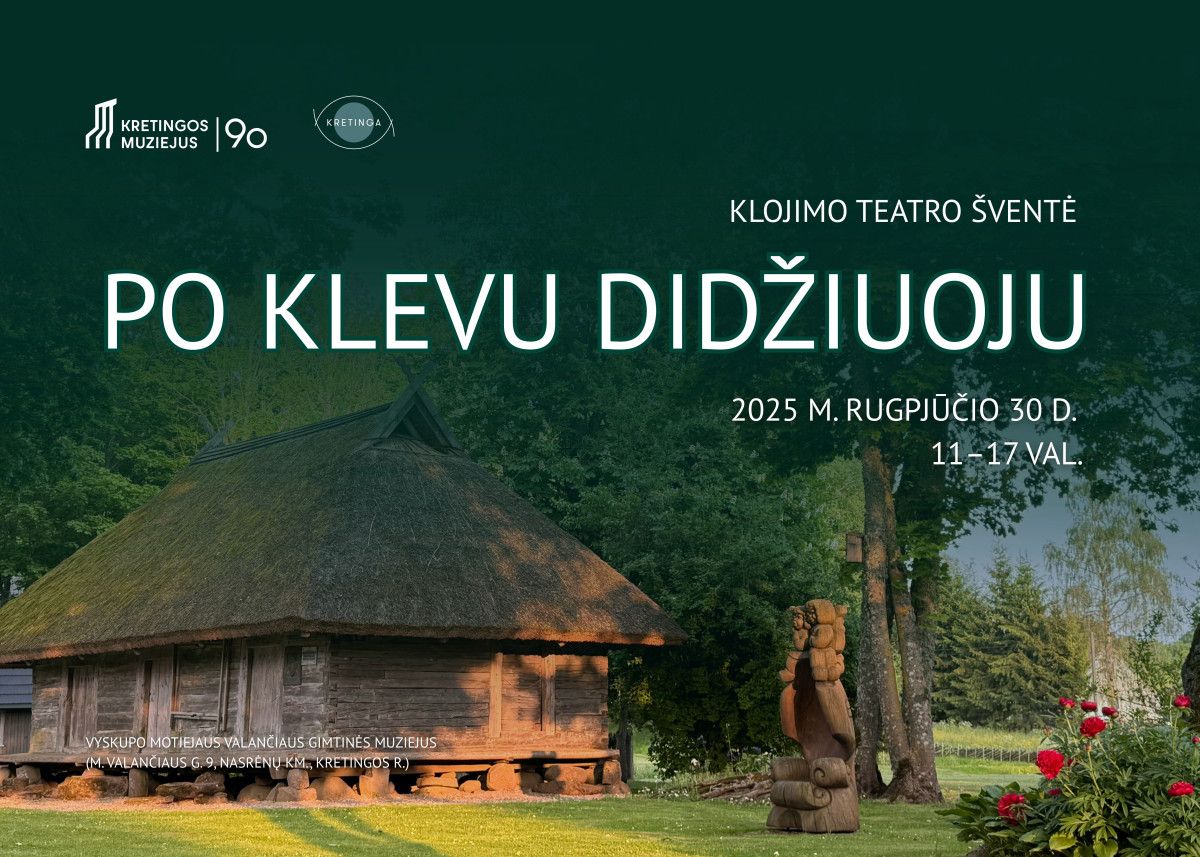 Vyskupo M. Valančiaus gimtinėje vėl rinksis klojimo teatrų artistai ir žiūrovai