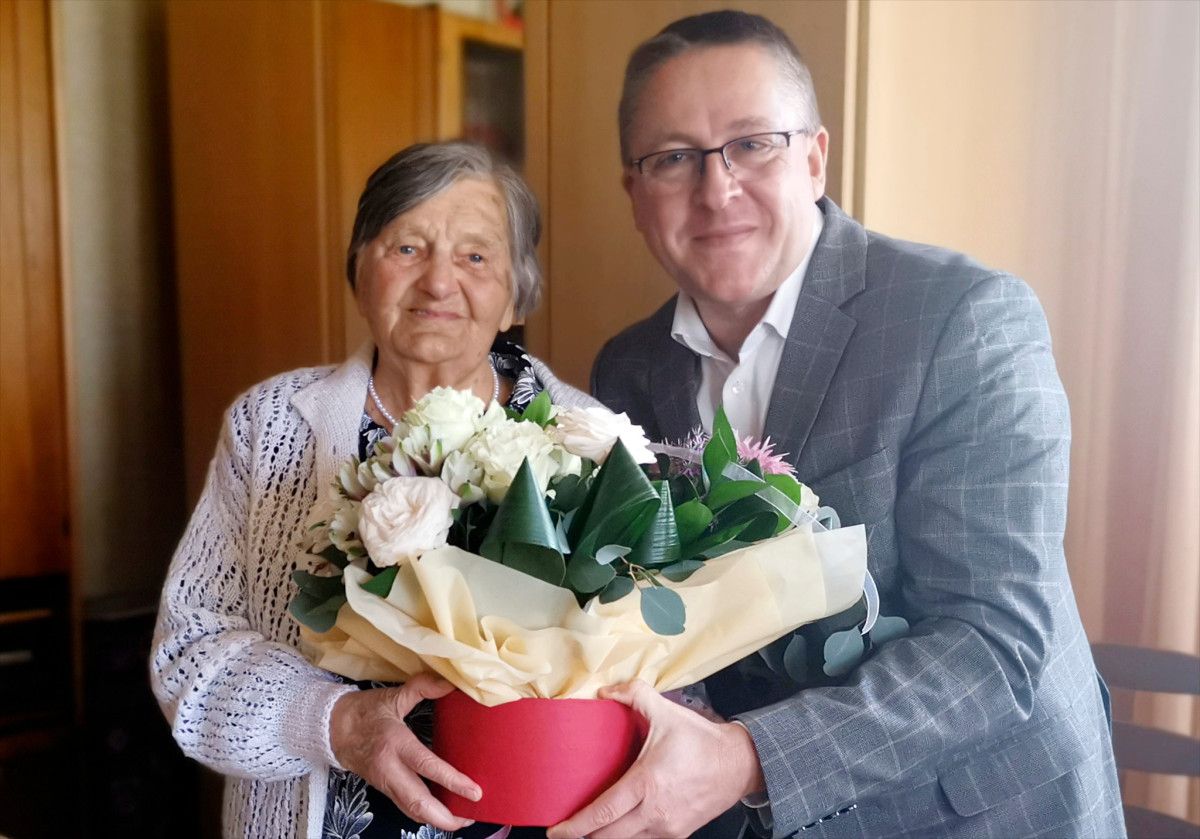 Palangiškė Eugenija Ragauskienė švenčia 100-ąjį jubiliejų