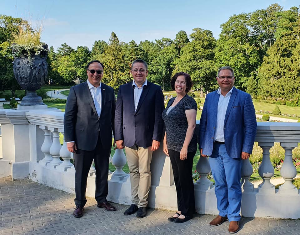 Savivaldybėje lankėsi JAV ambasadorius Lietuvoje Robert S. Gilchrist