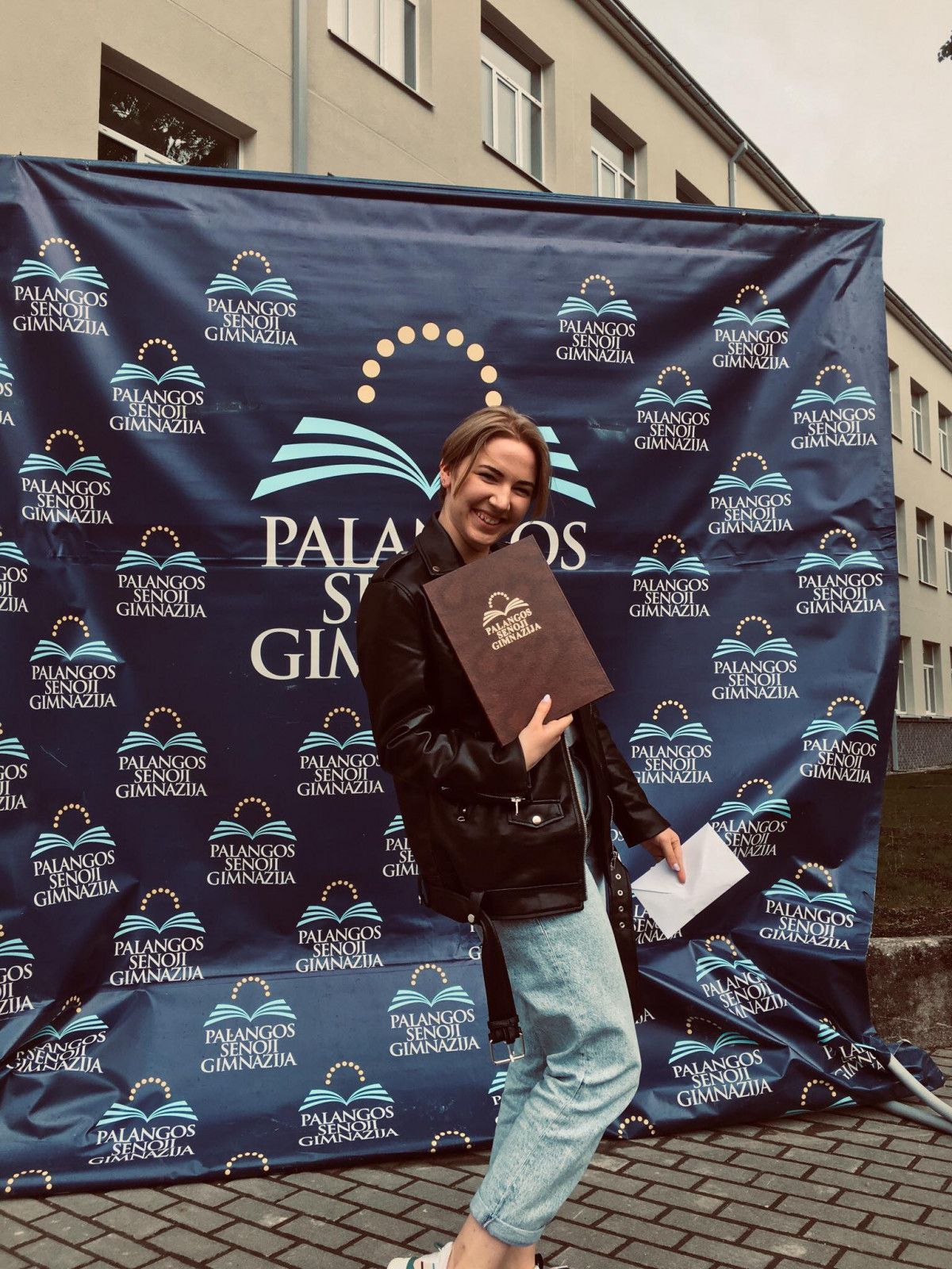 Justina Reklaitytė, Palangos senosios gimnazijos abiturientė