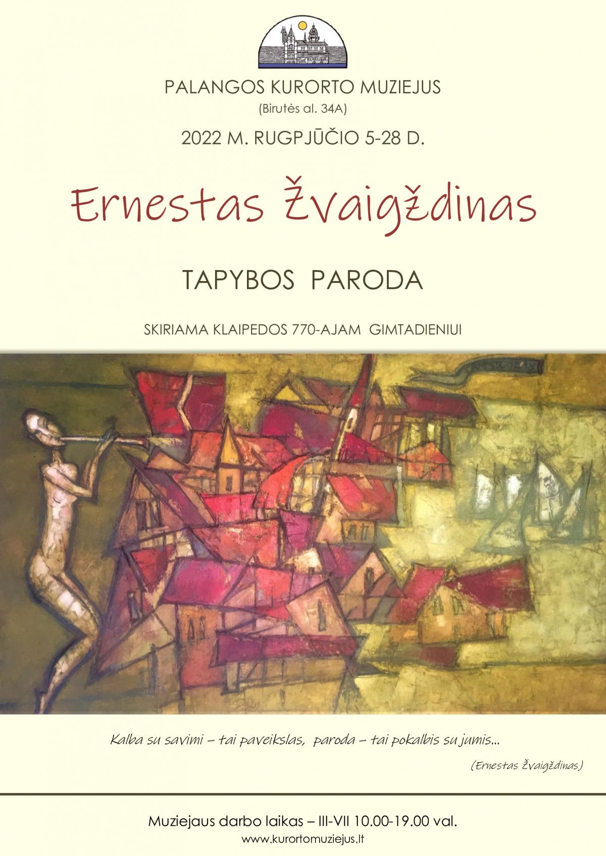 Ernesto Žvaigždino tapybos paroda