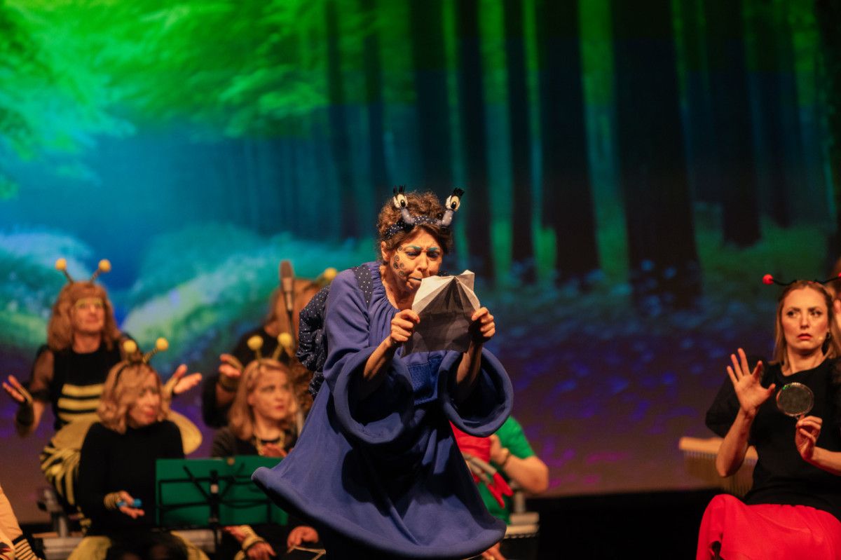 Vaidilos teatre – premjera: naujas miuziklas vaikams „Mėlyna sraigė“ apie šilelio išsaugojimą