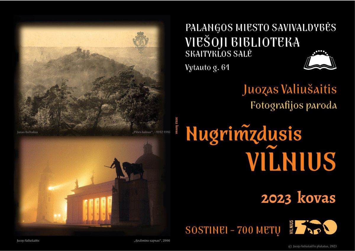 Senųjų tekstų ir fotografijų paroda „NUGRIMZDUSIS VILNIUS“
