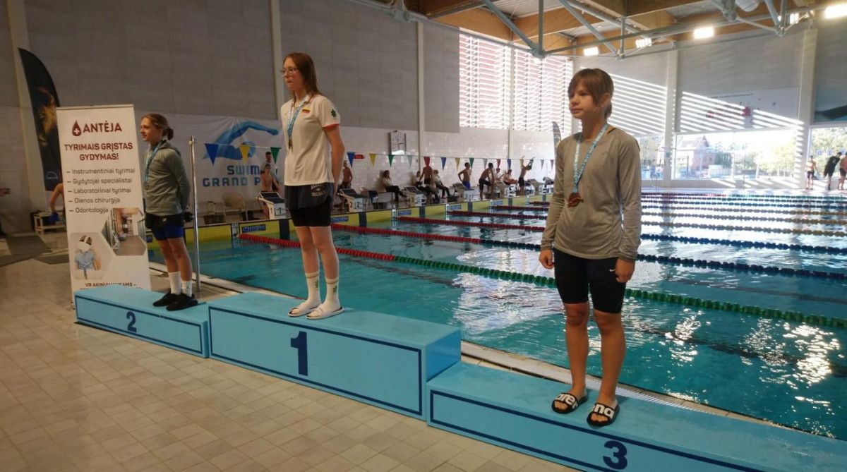 Sėkmingi plaukikų startai Klaipėdoje