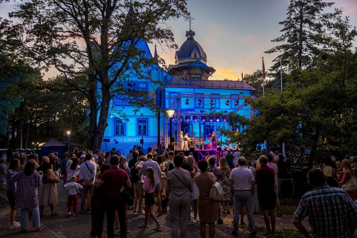 Žolinių savaitgalį pajūryje skambėjo „Palangos parko festivalis“