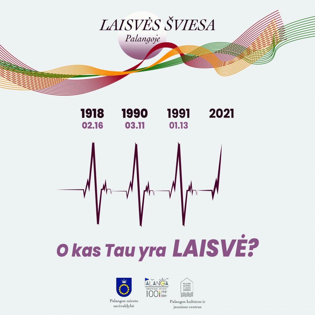 Laisvės šviesa jaunimo lūpomis – Lietuvos nepriklausomybės atkūrimo diena Palangoje