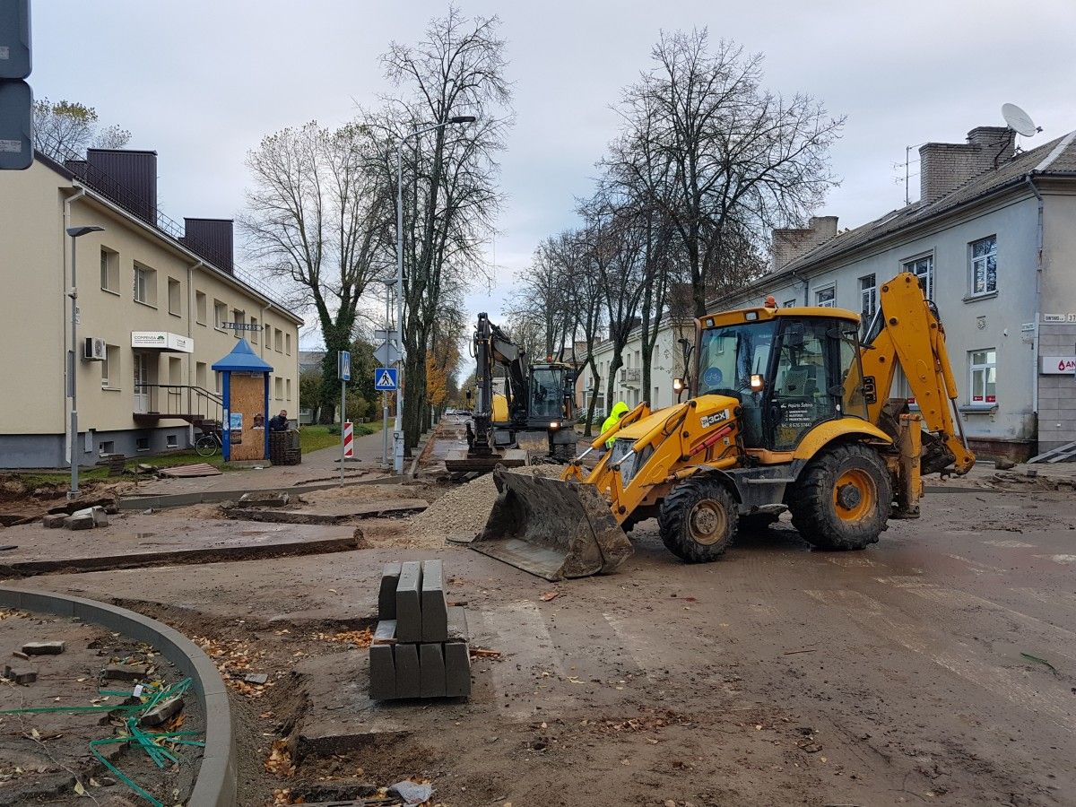 Po vasaros nutilusi Vytauto gatvė iki Naujųjų pasikeis neatpažįstamai