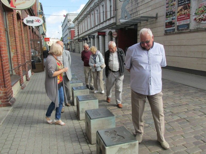 Palangos kraštovaizdžio bičiulių klubo nariai lankėsi Liepojoje