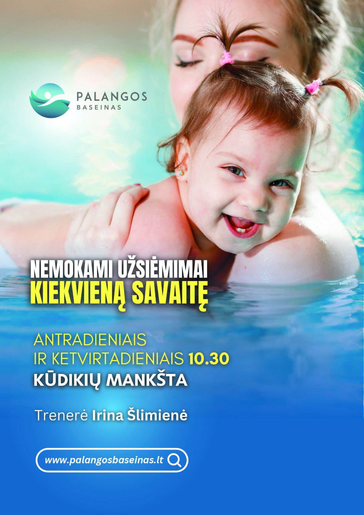 Palangos baseinas kviečia