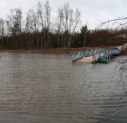 Meteorologų „Feliksu“ pavadintos stichijos padariniai Palangoje. lrytas.lt nuotr.