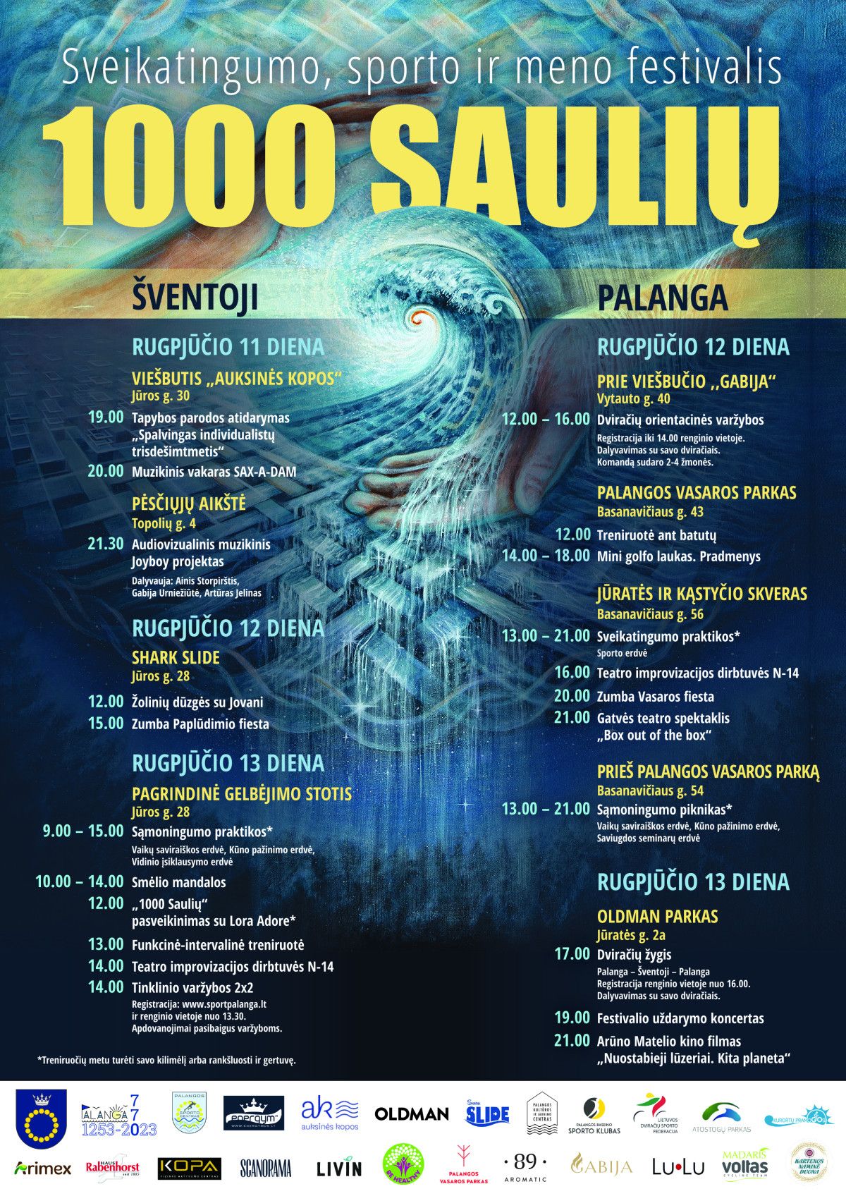 Festivalis „1000 saulių“ šiemet kviečia labiau rūpintis savo dvasine, emocine ir fizine sveikata
