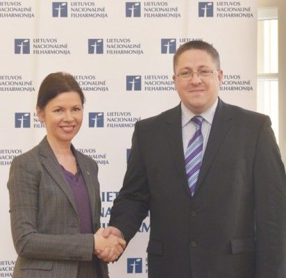 Rūta Prusevičienė ir Šarūnas Vaitkus. / Nuotr. Dmitrijaus Matvejevo